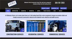 Desktop Screenshot of millenniumwasteinc.com