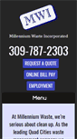 Mobile Screenshot of millenniumwasteinc.com